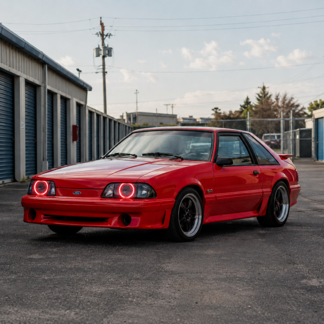 Lighting Trendz 1987-1993 Ford Mustang Halo LED Kit - Custom main image